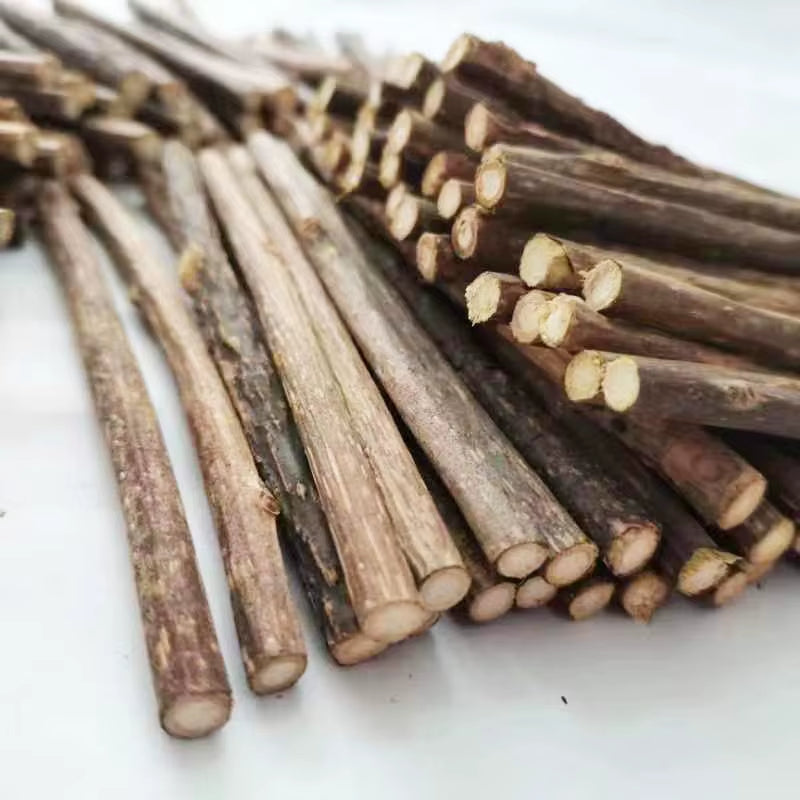 Natural Woodruff Cat Chew Stick Catnip Molar Bite Toy for Cats Interactive Teeth Cleaning Pet Gift Supplies Additive Free